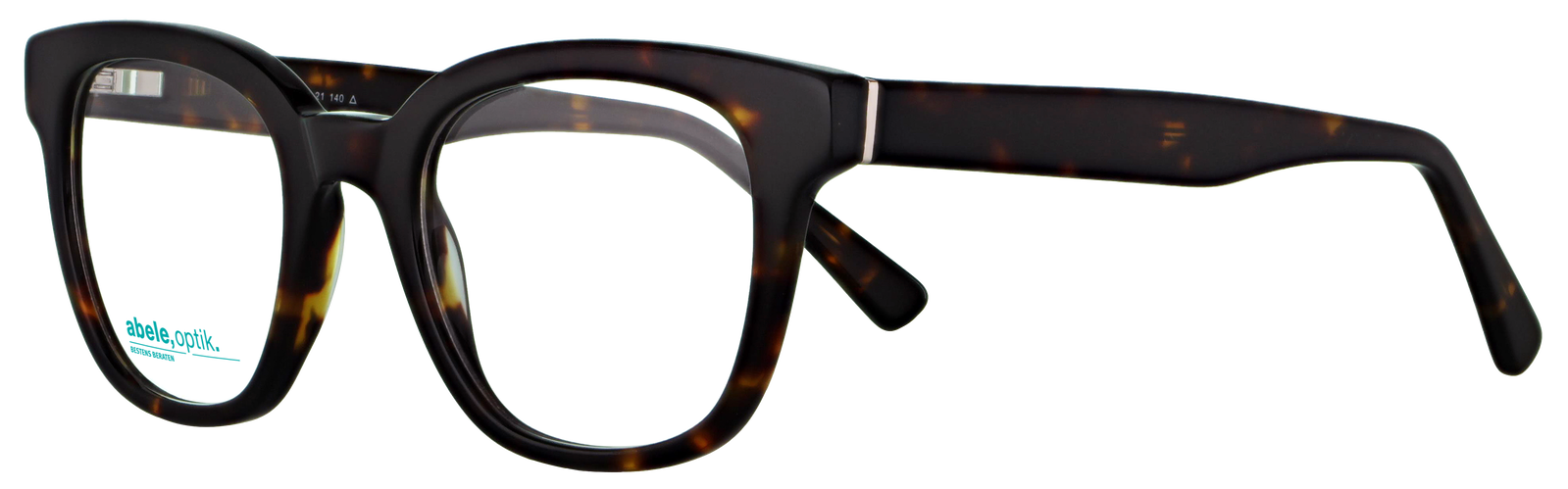Lunettes De Soleil Abele Optik B 116531 - Monture Carrée Marron/argent - Verres Marron - Occasion Très Bon état