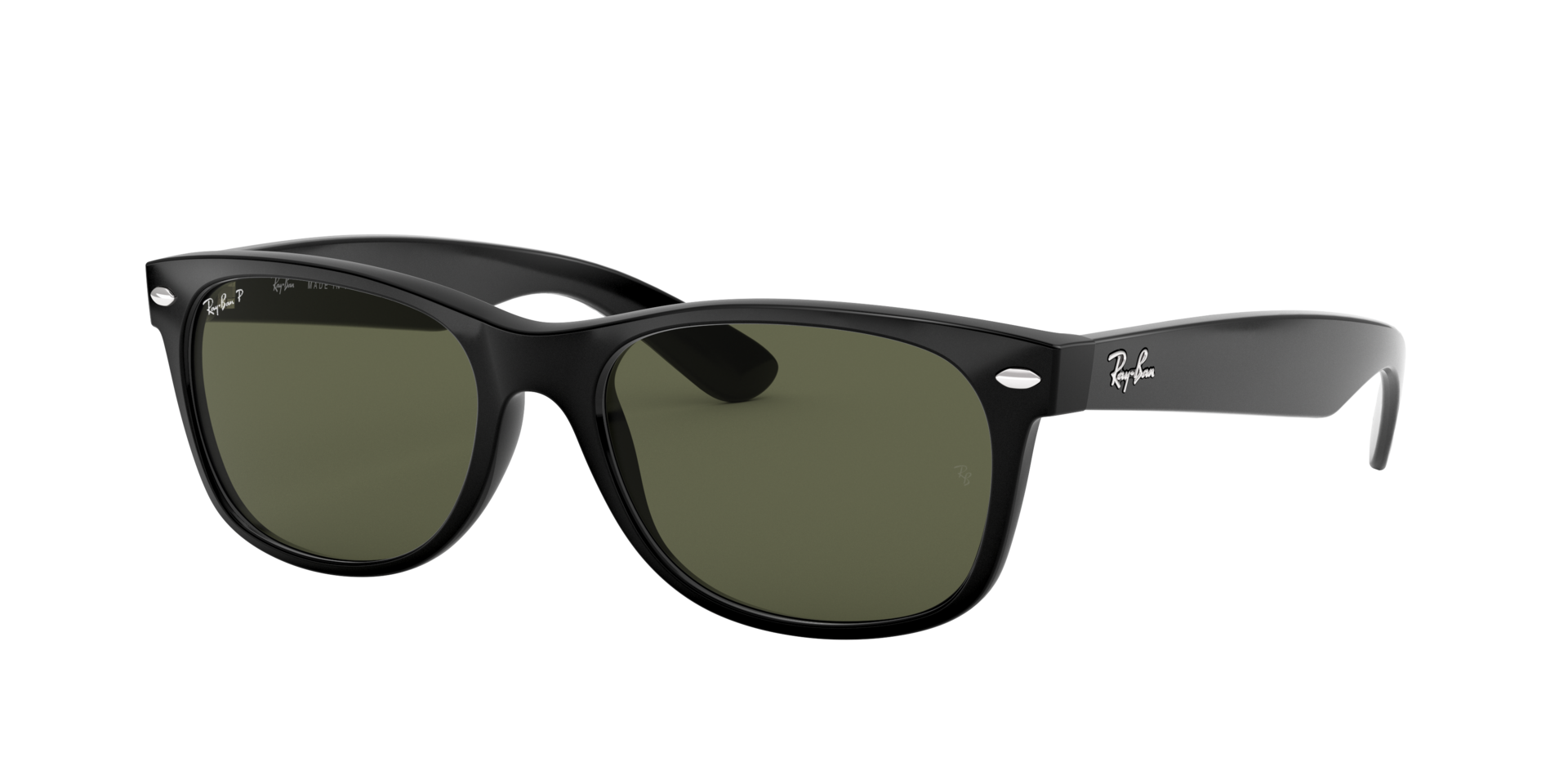 Ray-Ban Sonnenbrillen Unisex New Wayfarer Classic - Hellhavana Rahmen Braun  Glas 55-18