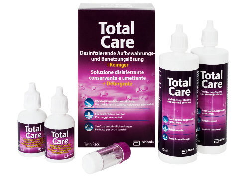 Total Care Reiniger und Aufbewahrungslsung | Abele Optik