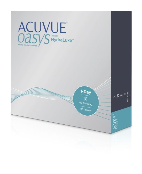Acuvue Oasys 1-Day with HydraLuxe, J&J (90 Stk.)