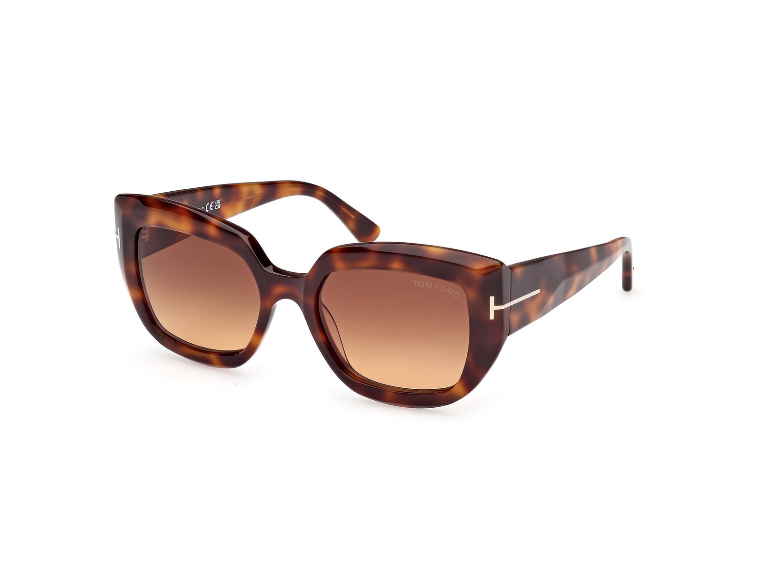 NEW TOM FORD TF1192 01B SUNGLASSES BLACK WOMEN EYEWEAR TOM FORD FT1192 01B Tom Ford Carmen-02 FT1219 01A - Sunglasses for Woman  main image 3